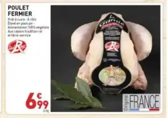 Grand Frais Poulet fermier label rouge offre