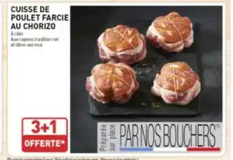 Grand Frais Cuisse de poulet farcie au chorizo offre