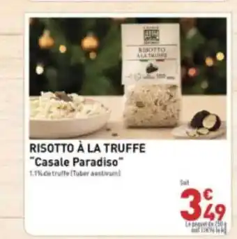 Risotto à la truffe „casale paradiso“