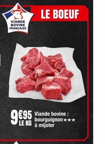 Migros Viande bovine : bourguignon à mijoter offre