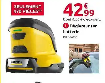 Mr Bricolage Dégivreur sur batterie offre