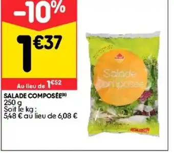 Leader Price Salade de composée offre