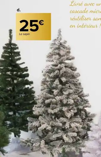 Carrefour Sapin vert offre
