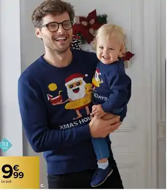 Carrefour Pull fille ou garçon offre