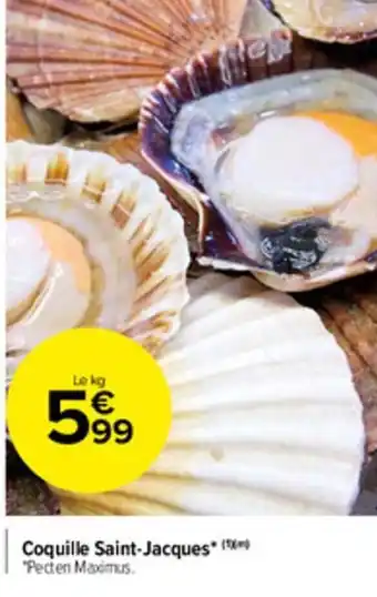 Carrefour Market Coquille saint-jacques offre