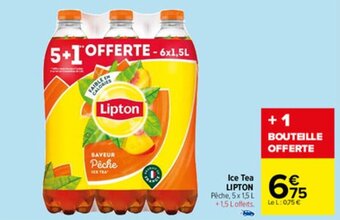 Carrefour Market Ice tea LIPTON offre