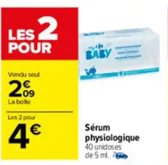 Sérum physiologique