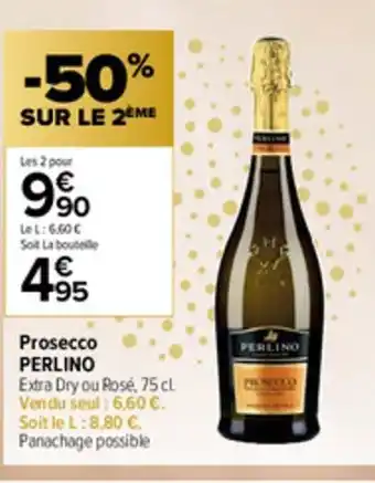 Carrefour Market Prosecco Perlino offre