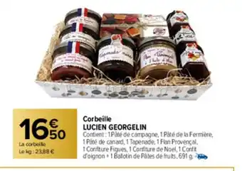 Carrefour Market Corbeille Lucien Georgelin offre