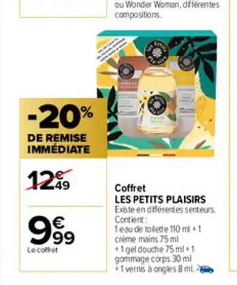 Carrefour Market Coffret les Petits Plaisirs offre