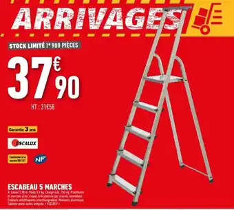 Brico Cash Escabeau 5 Marches offre