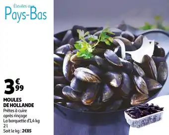 Auchan Moules de hollande offre