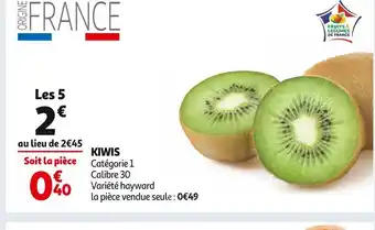 Auchan Supermarché Kiwis offre