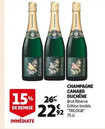Canard duchêne champagne