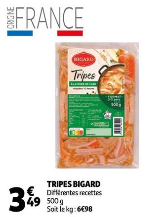 Auchan Bigard tripes offre