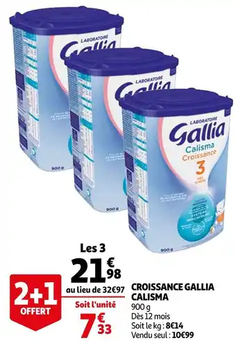 Gallia croissance calisma