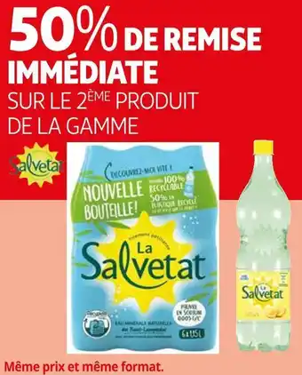 La salvetat 50% de remise immédiate sur le 2Úme produit de la gamme