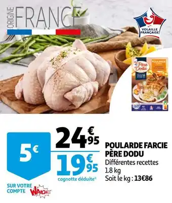 Père dodu poularde farcie