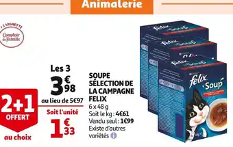 Felix soupe sélection de la campagne