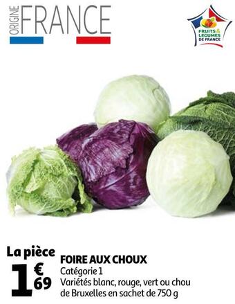 Auchan Foire aux choux offre