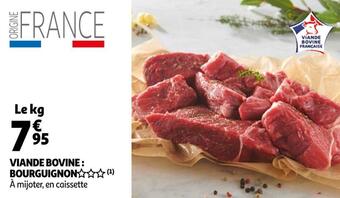Auchan Viande bovine : bourguignon offre