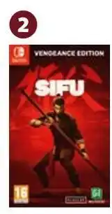 Auchan Nintendo le jeu switch sifu vengeance édition offre
