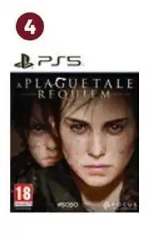 Auchan Le jeu a plague tale : requiem sur ps5 offre