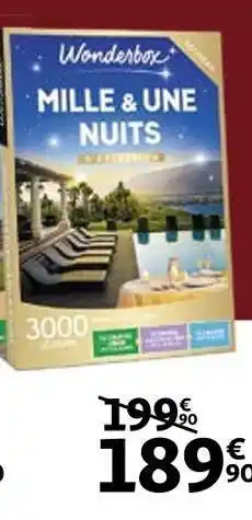 Auchan 5% de remise sur une sélection de coffrets mille et une occasions de faire plaisir offre