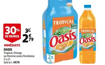 Auchan Supermarché Oasis oasis offre