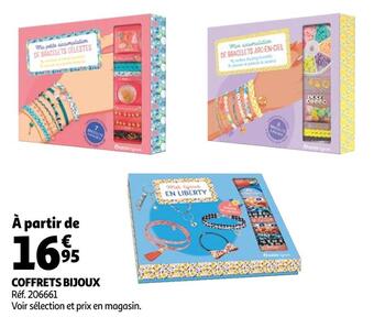 Auchan Coffrets bijoux offre