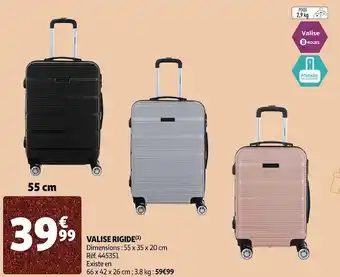 Auchan Valise rigide offre