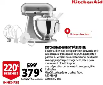 Auchan Kitchenaid robot pâtissier offre
