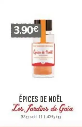 Naturalia Épices de noël offre
