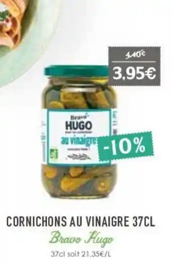 Naturalia Cornichons au vinaigre 37cl offre