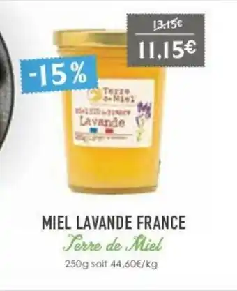 Naturalia Miel lavande france offre