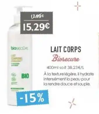 Naturalia Lait corps offre