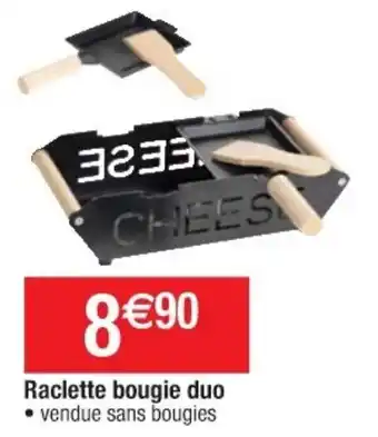 Cora x Carrefour Raclette bougie duo offre