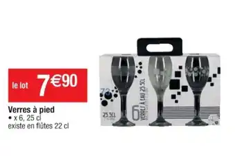 Cora x Carrefour Verres à pied offre