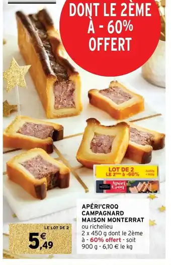 Aperi Croq Campagnard Maison Monterrat