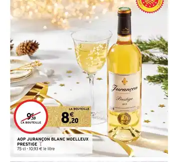 Intermarché AOP Jurancon Blanc Moelleux Prestige offre