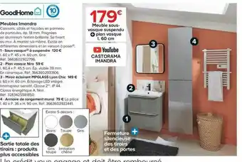 Castorama Meubles Imandra Goodhome offre