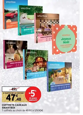 Coffrets Cadeaux Smartbox
