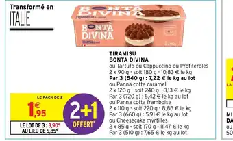 Tiramisu Bonta Divina