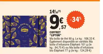 E.Leclerc Coffret Lipton offre