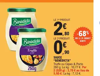 E.Leclerc Sauce Bénédicta offre