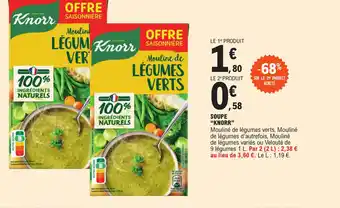 E.Leclerc Soupe Knorr offre