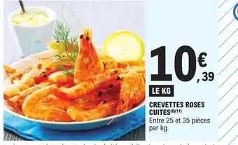 E.Leclerc Crevettes roses Cuites offre