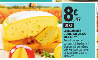 Leerdammer l'Original 27,5% Mat Gr