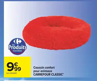 Carrefour Market Carrefour classic’ coussin confort pour animaux offre