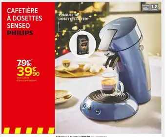 Carrefour Market Senseo cafetière à dosettes offre